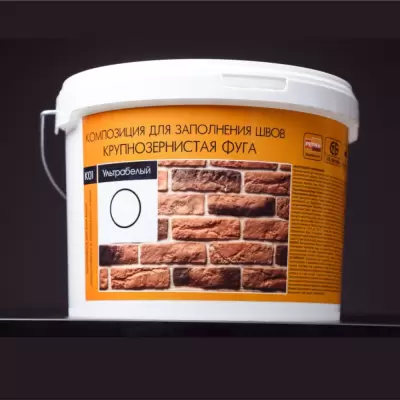 PETRA – крупнозернистая фуга для фасадной отделки