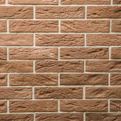 12П1 Декоративный камень Туринский кирпич PETRA — внешний вид коллекции
