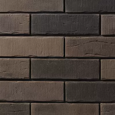 15П5 Декоративный камень Клинкерный кирпич PETRA — внешний вид коллекции
