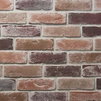 07П7 Декоративный камень Византийский кирпич PETRA — внешний вид коллекции
