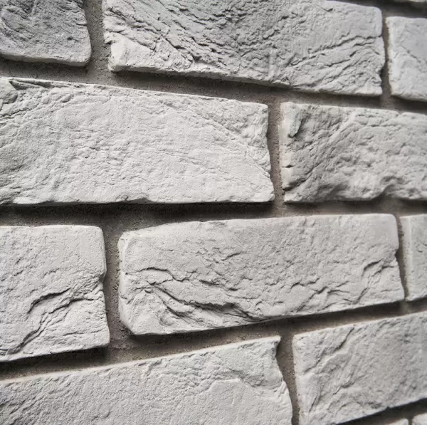 Калифорния — декоративный гипсовый камень для внутренней отделки, фактура Кирпич