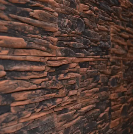 04П4 Декоративный камень Сахара фото, фото отделки, фото на фасаде