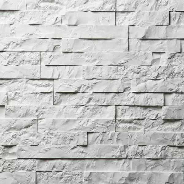 Шанхай — декоративный гипсовый камень для внутренней отделки, фактура Скала, сланец