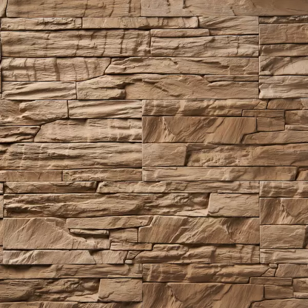 Мадрид — декоративный гипсовый камень для внутренней отделки, фактура Скала, сланец