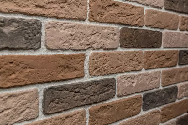 Токио — декоративный гипсовый камень для внутренней отделки, фактура Кирпич