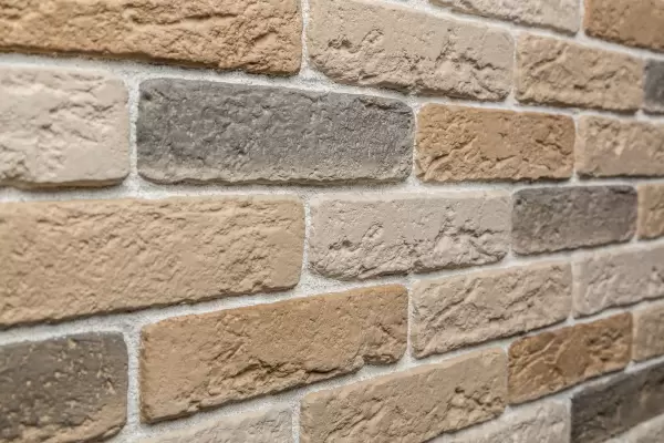 Токио — декоративный гипсовый камень для внутренней отделки, фактура Кирпич