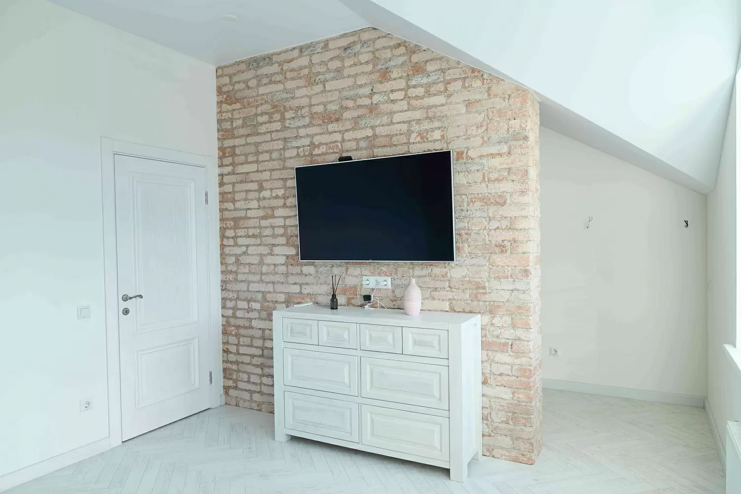 Спальня в стиле лофт