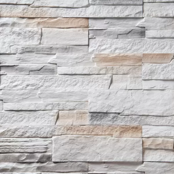 Атланта — декоративный гипсовый камень для внутренней отделки, фактура Скала, сланец