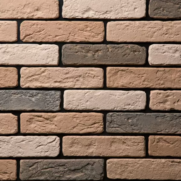 Токио — декоративный гипсовый камень для внутренней отделки, фактура Кирпич