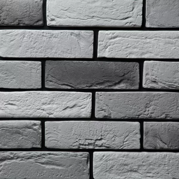 Женева — декоративный гипсовый камень для внутренней отделки, фактура Кирпич