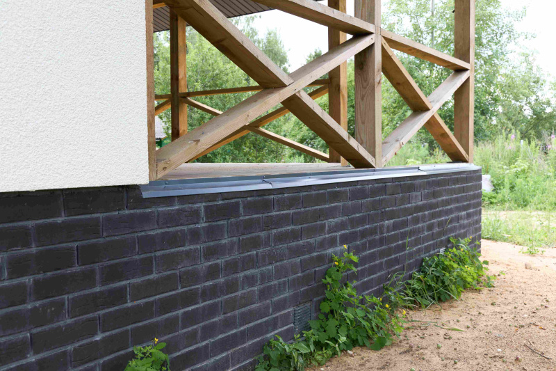 Отделка цоколя