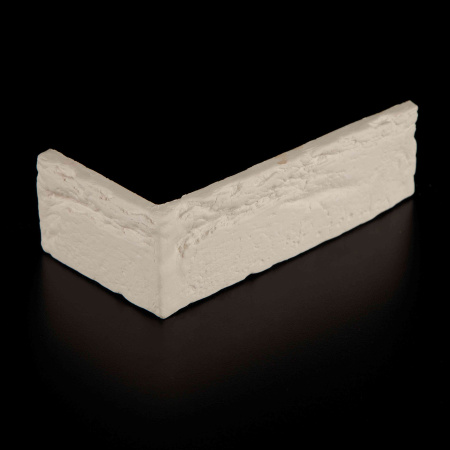 Женева — декоративный гипсовый камень для внутренней отделки, фактура Угловой элемент 