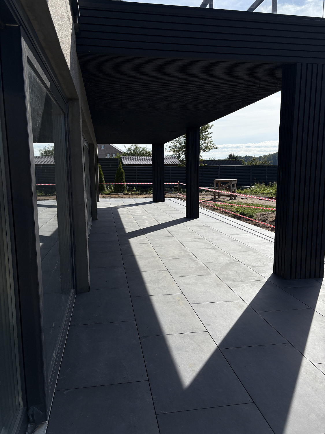 Утолщённый уличный керамогранит 09 PL.Anthracite