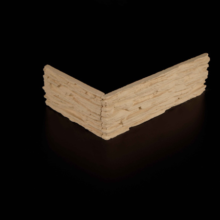 04П2 Угловой декоративный камень Сахара фото, фото отделки, фото на фасаде