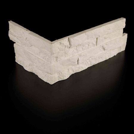 Шанхай — декоративный гипсовый камень для внутренней отделки, фактура Угловой элемент 