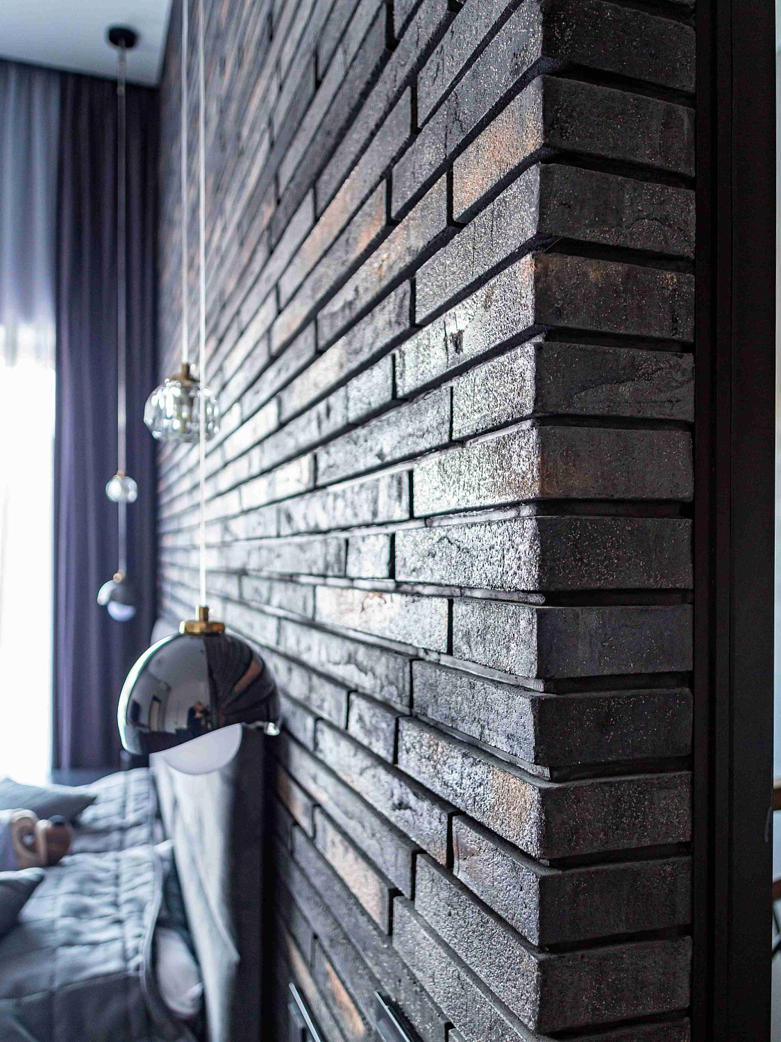 Отделка декоративным камнем внутри помещения