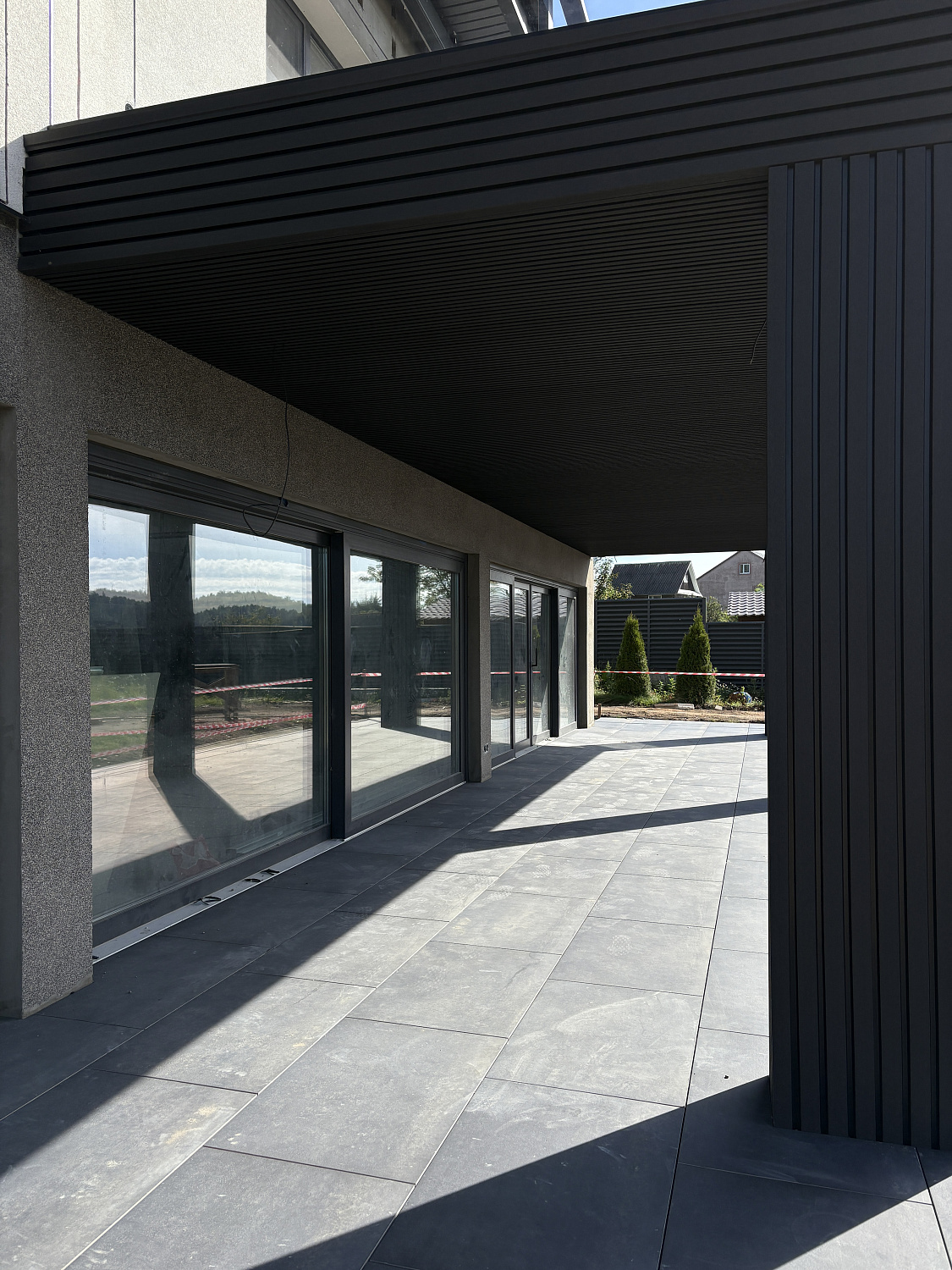 Утолщённый уличный керамогранит 09 PL.Anthracite