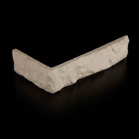 Милан — декоративный гипсовый камень для внутренней отделки, фактура Угловой элемент 