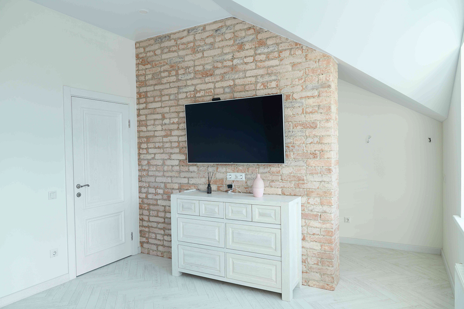 Спальня в стиле лофт