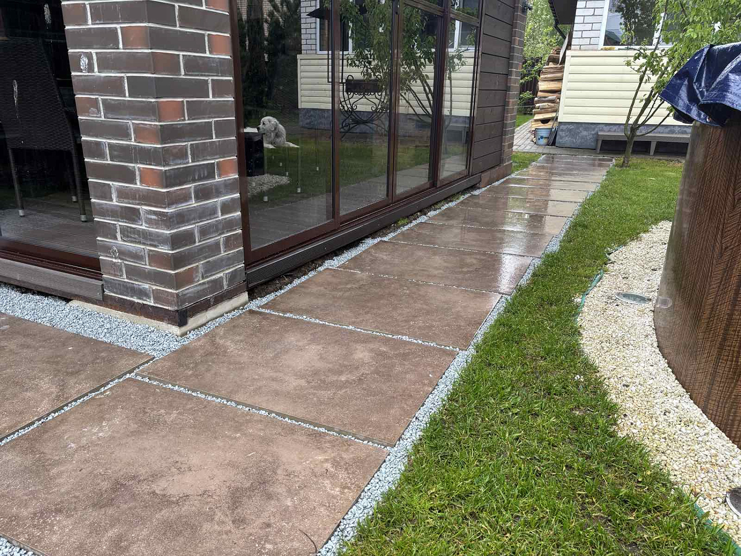 Утолщённый уличный керамогранит 09 LIM.Choco