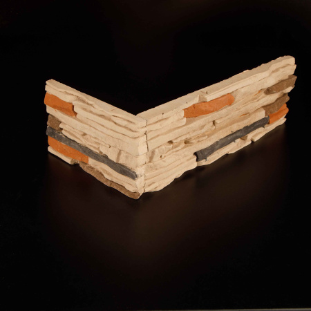 05П3 Угловой декоративный камень Спарта фото, фото отделки, фото на фасаде