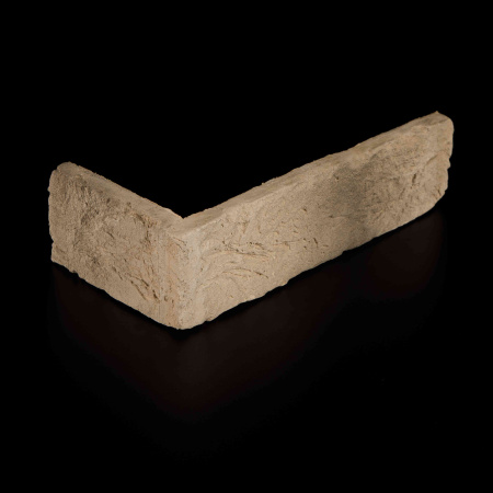 Калифорния — декоративный гипсовый камень для внутренней отделки, фактура Угловой элемент 